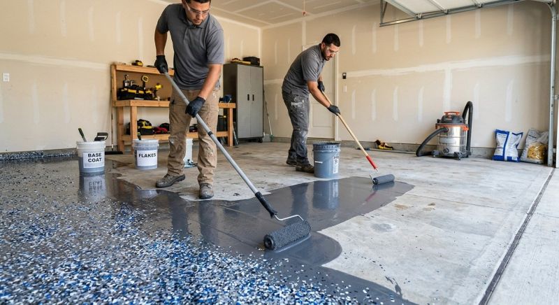 Epoxy Flooring Installation in Annapolis, MD