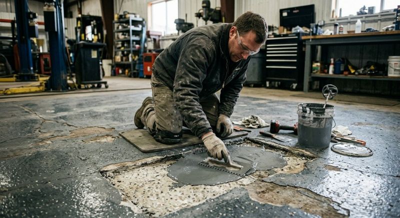 Floor Epoxy Service in Fairfax, VA