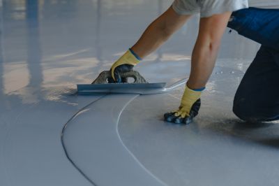 Garage Floor Epoxy Installation in Fairfax, VA